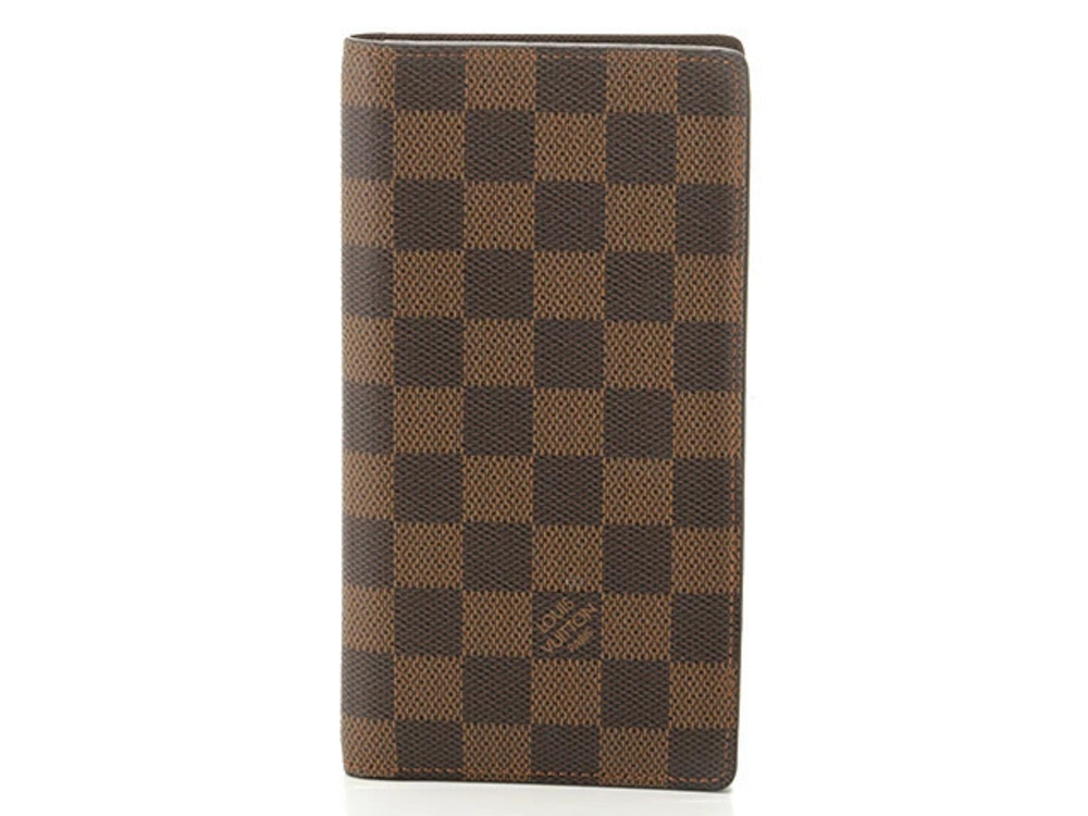 LOUIS VUITTON Porte Wallet Valeur Carte Credit Damier Bi fold Long Wallet